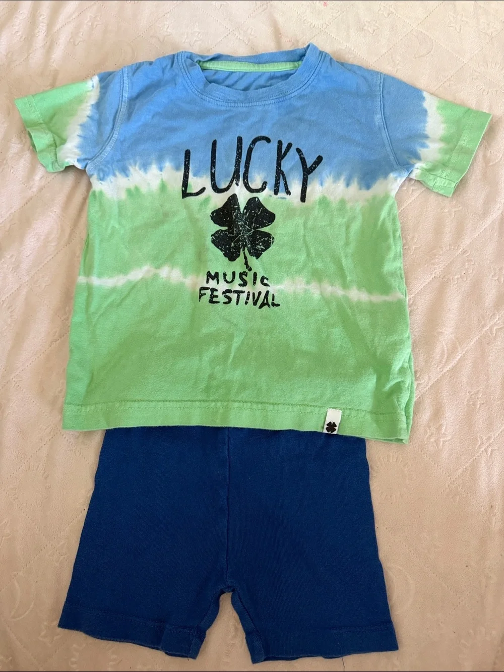 Batman -Tie-Dye 'Lucky' Tee + Assorted Graphic Kids Tops bundle 3T